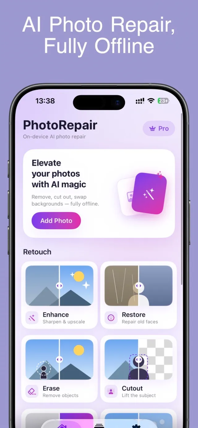 PhotoRepair screenshot 1