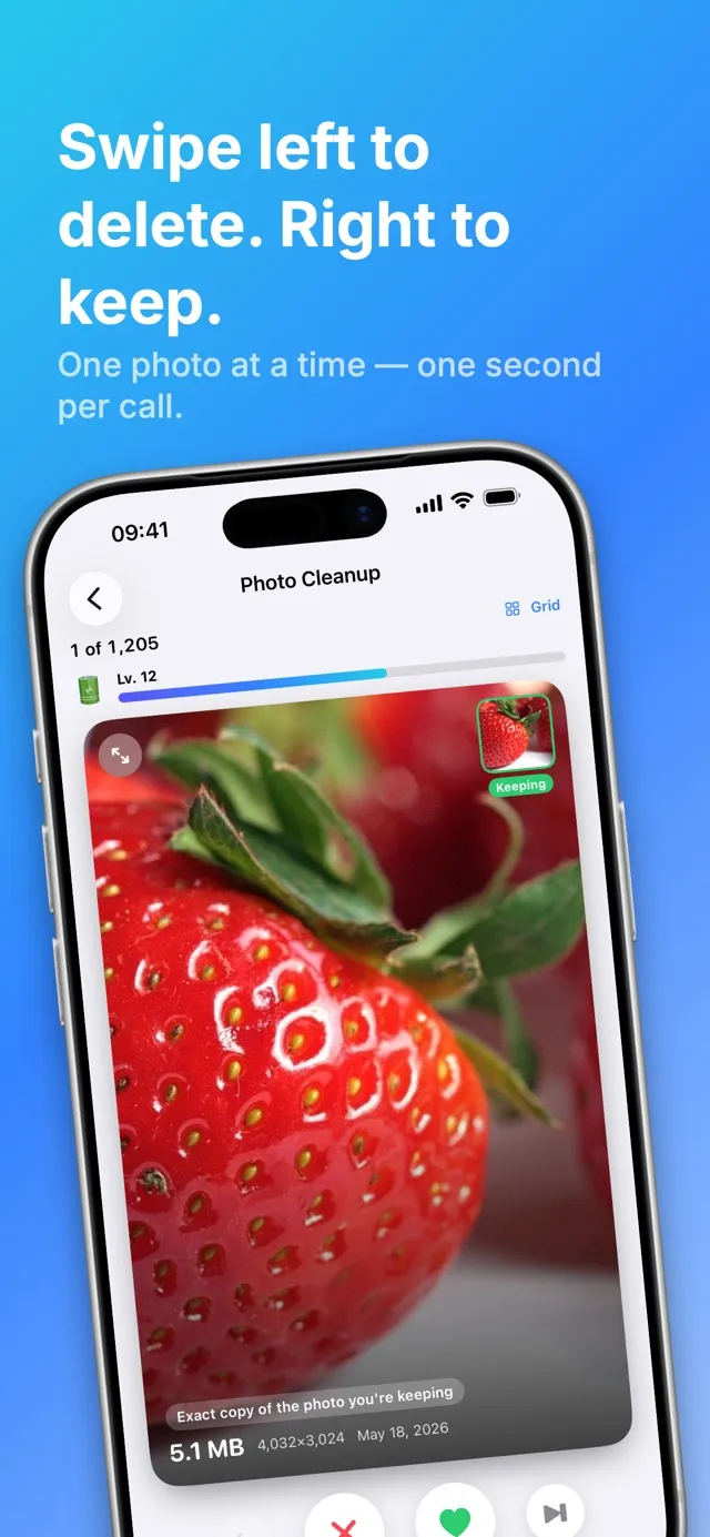 Swipe Clean Photos screenshot 2