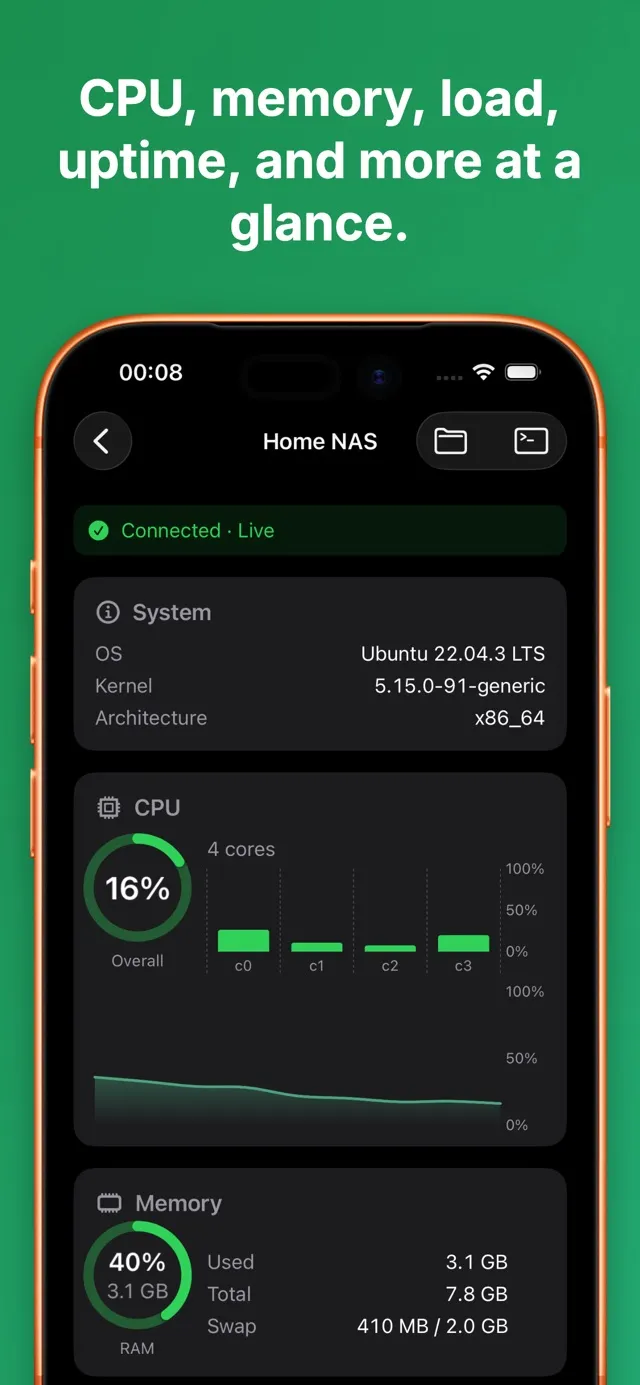 ServerPanel screenshot 2