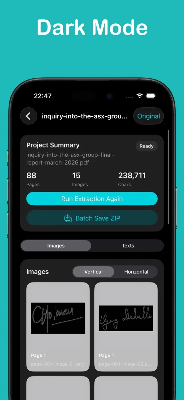 PDFExtract screenshot 3