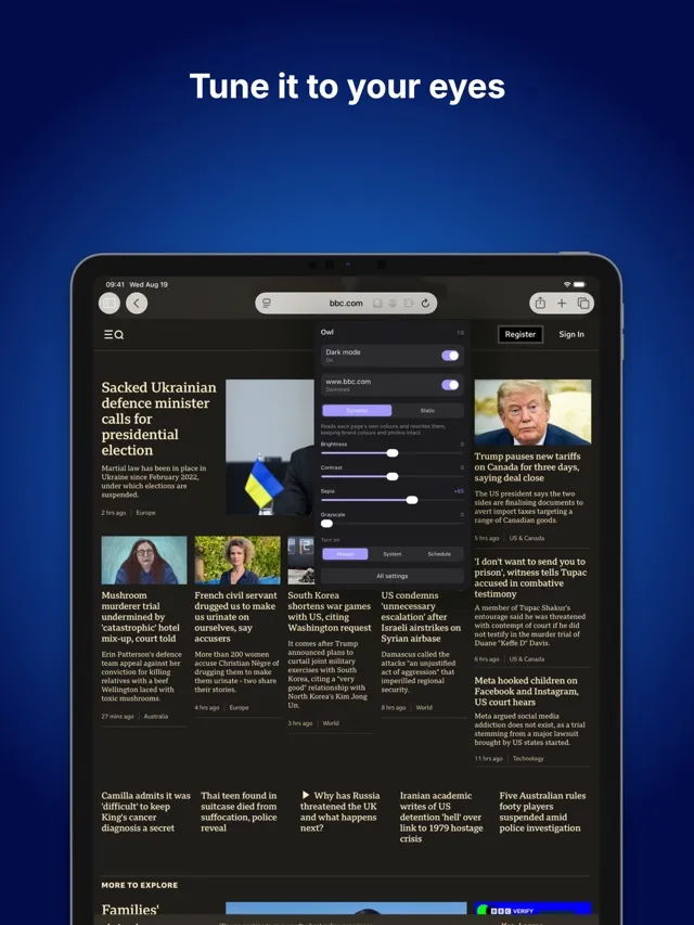 Owl screenshot 4