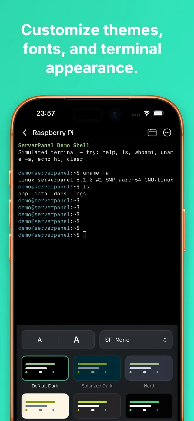 ServerPanel screenshot 9